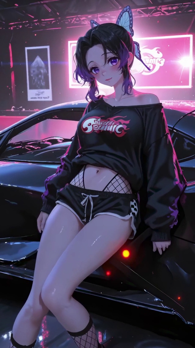 赛博车模蝴蝶忍