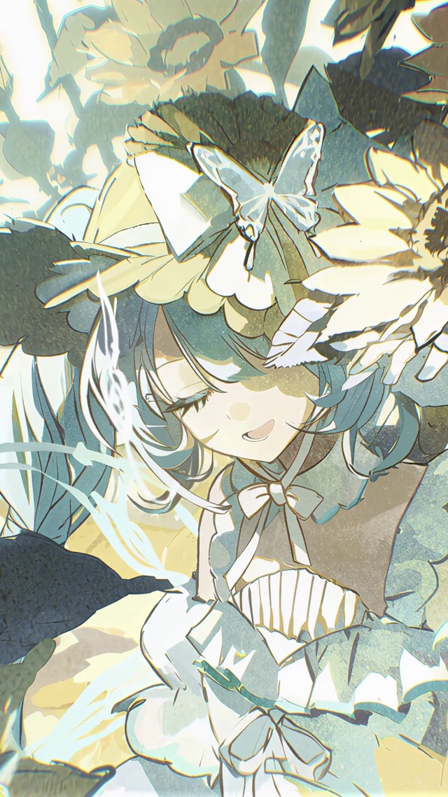 初音未来_花从
