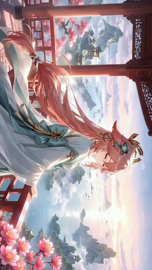 八重神子丨高阁眺海丨
