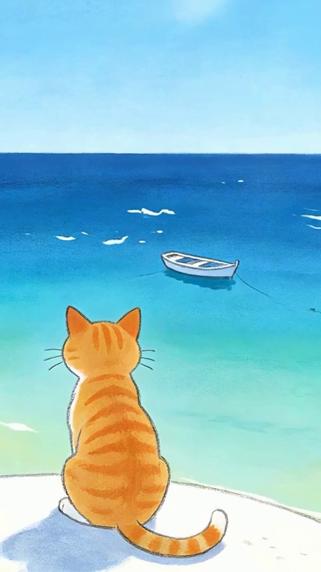海边猫咪