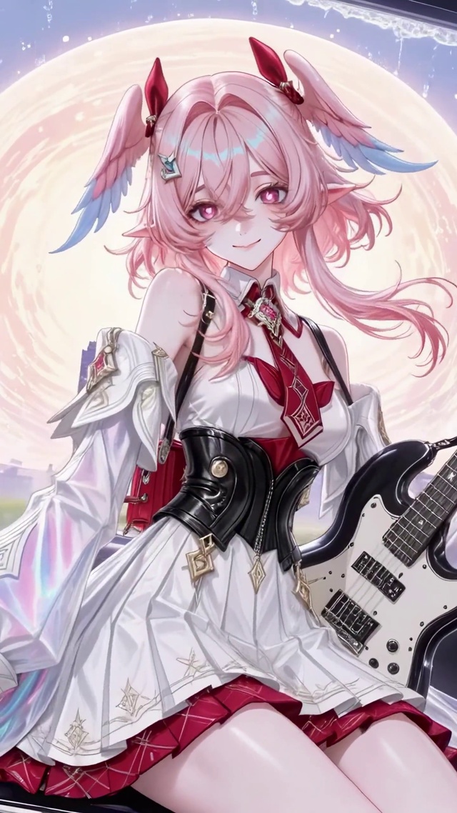 粉发摇滚少女莉奈娅