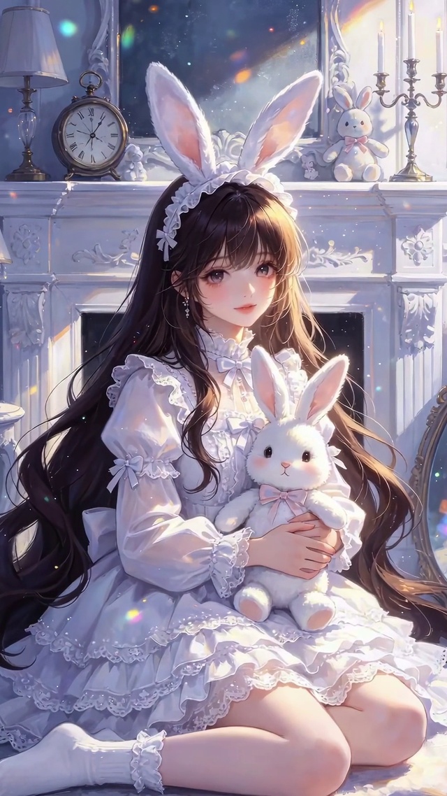 可爱萝莉猫耳女孩壁纸