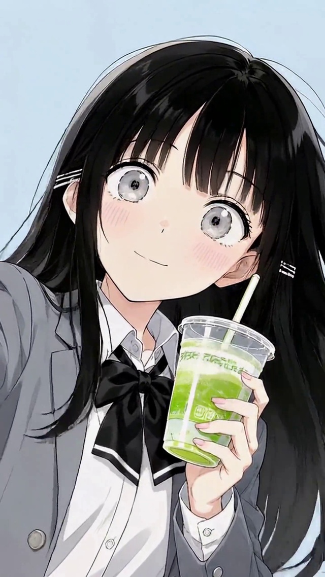 青苹果清新美少女