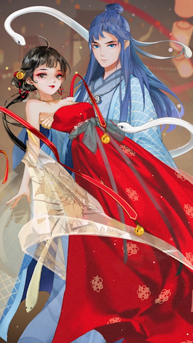 阿巳和小铃铛变装