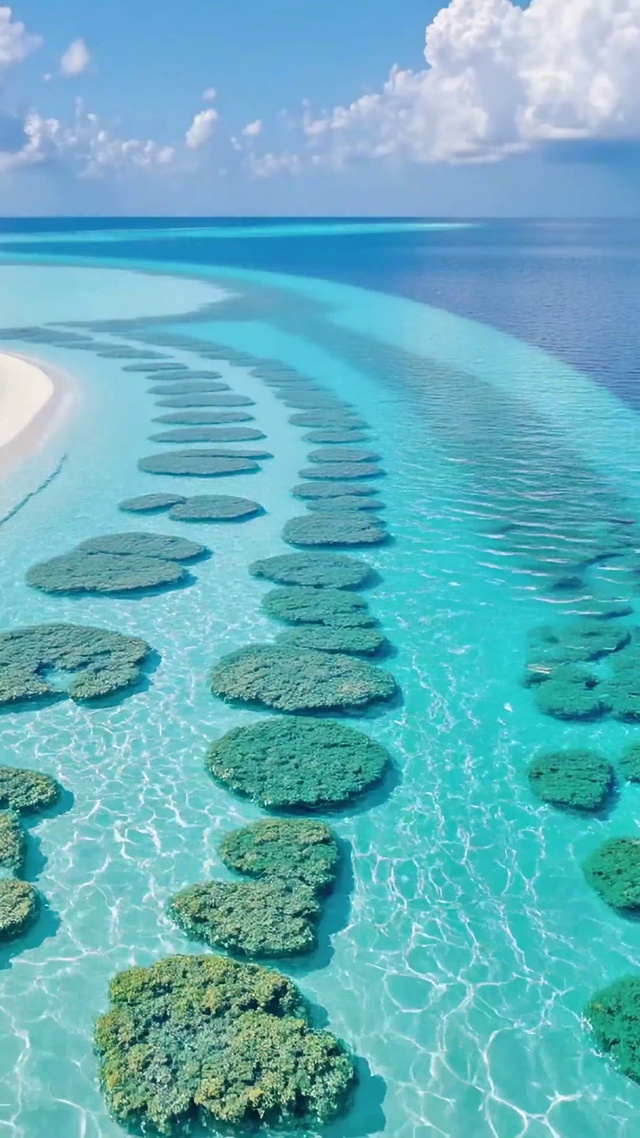 碧海珊瑚沙洲