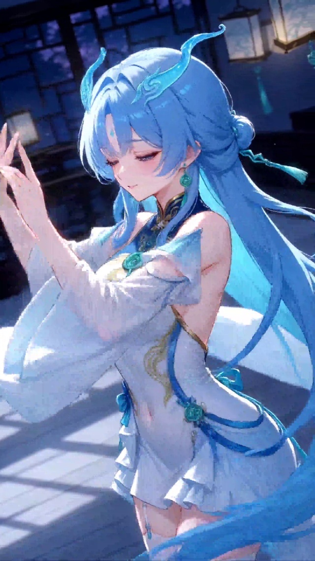 清宵月下舞