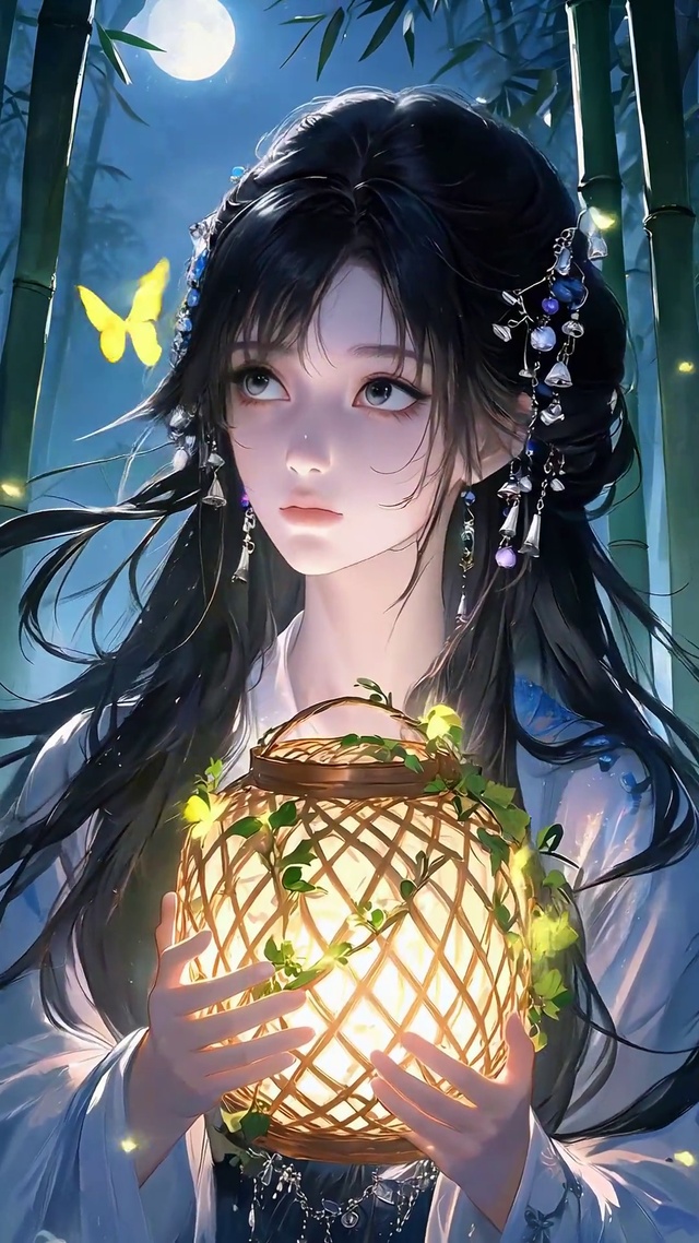 浪漫治愈美女壁纸