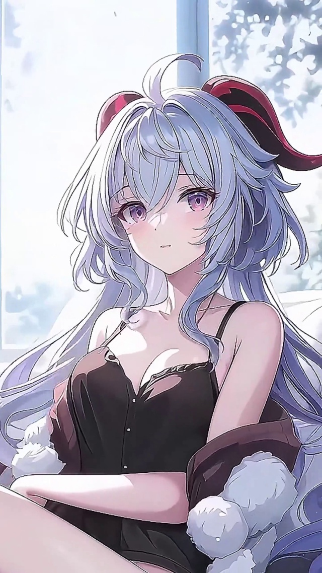 甘雨丨惬意午后丨