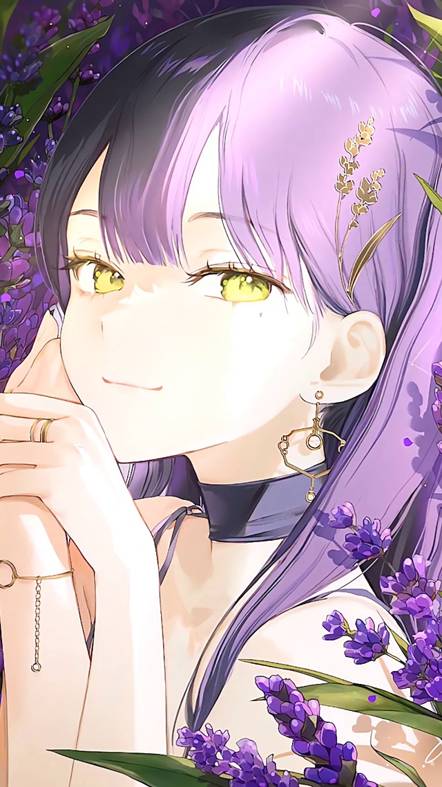 紫发女神