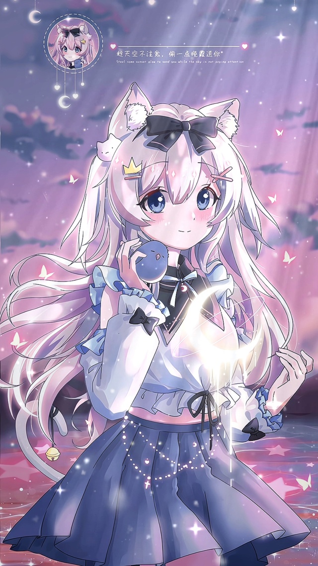 趁天空不注意，偷一点晚霞送给你