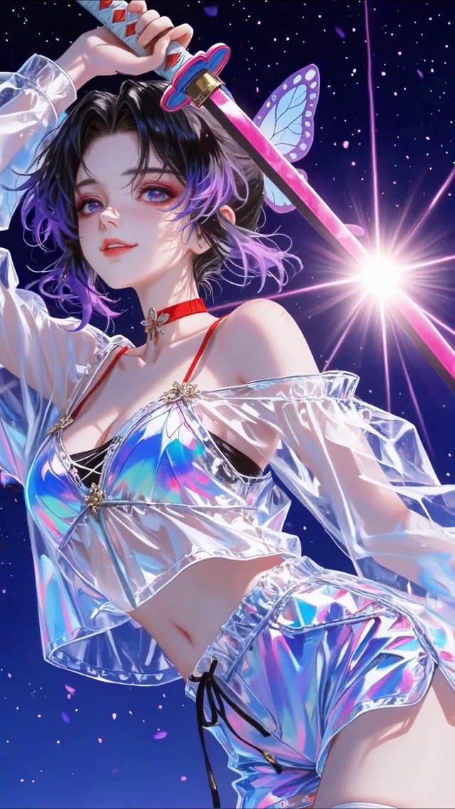 炫彩持剑少女蝴蝶忍