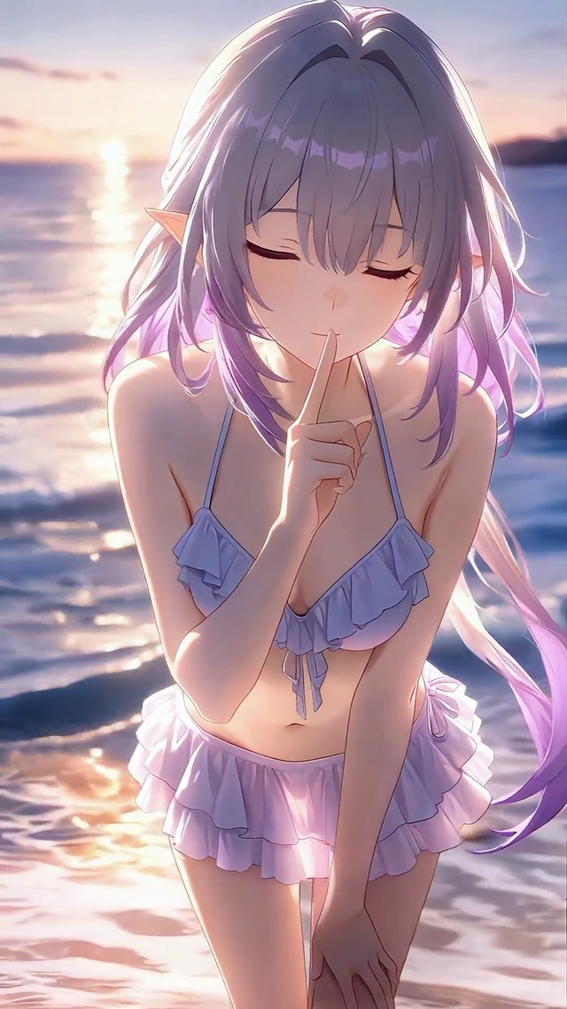 遐蝶丨夏日海滩丨