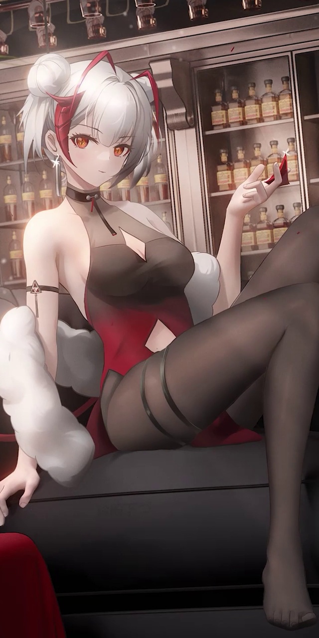 明日方舟旗袍W-画师：玲殿下づ