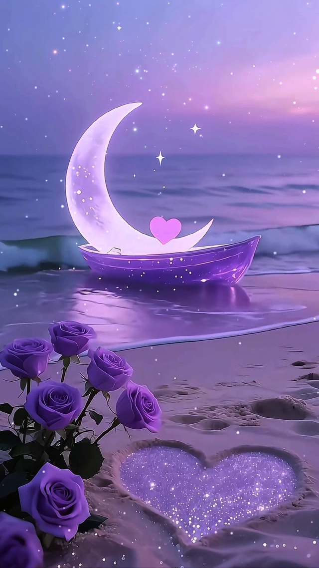 梦幻海边