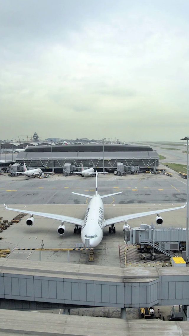 4K 高清 香港国际机场
