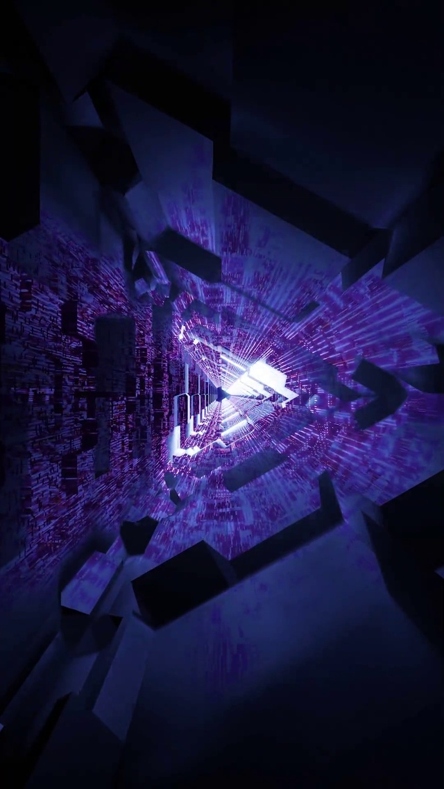 无限隧道系列-立体三角