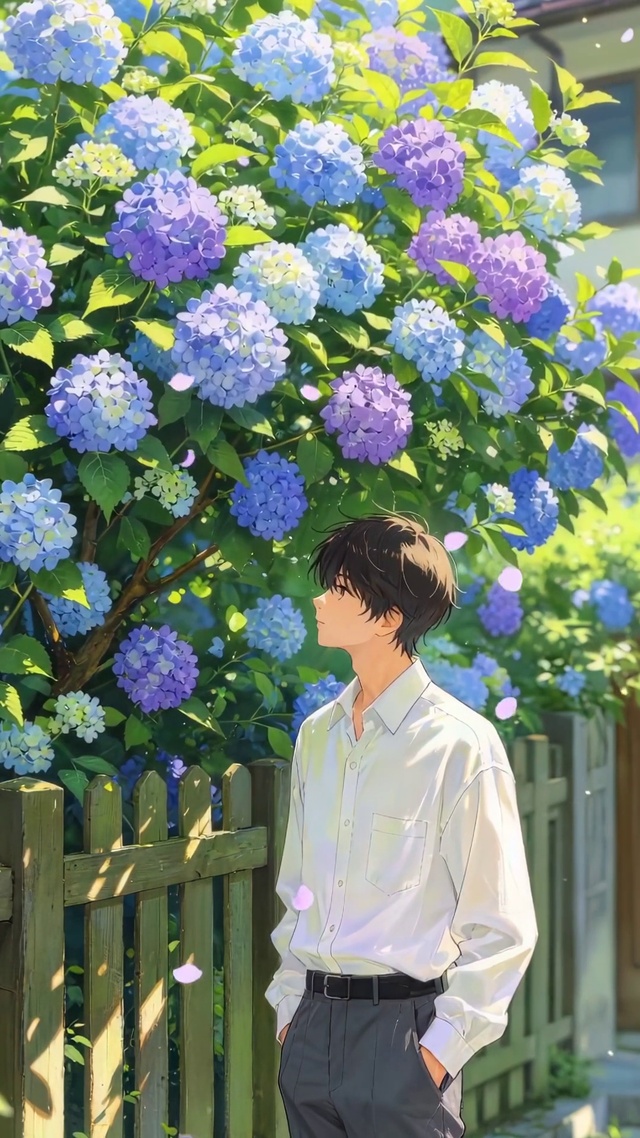 帅气男孩
