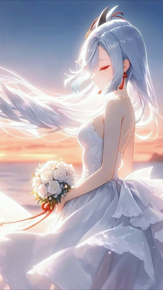 申鹤丨落日归潮丨