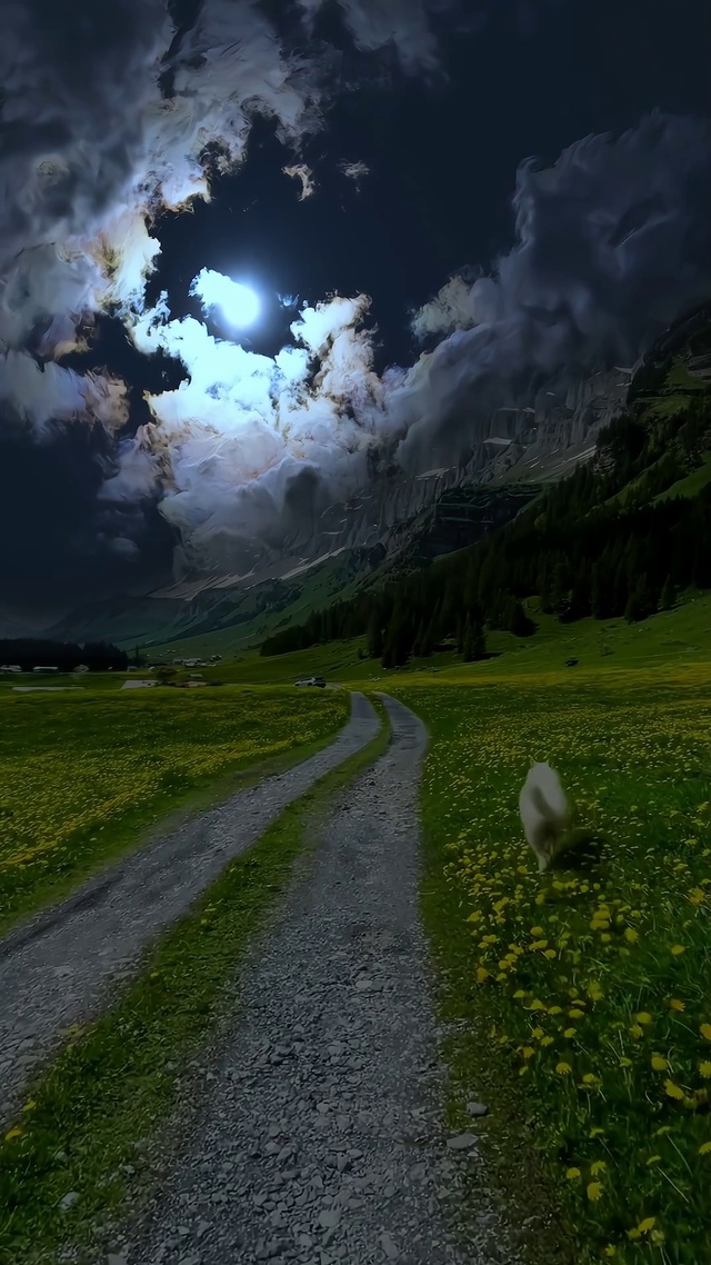 唯美夜景