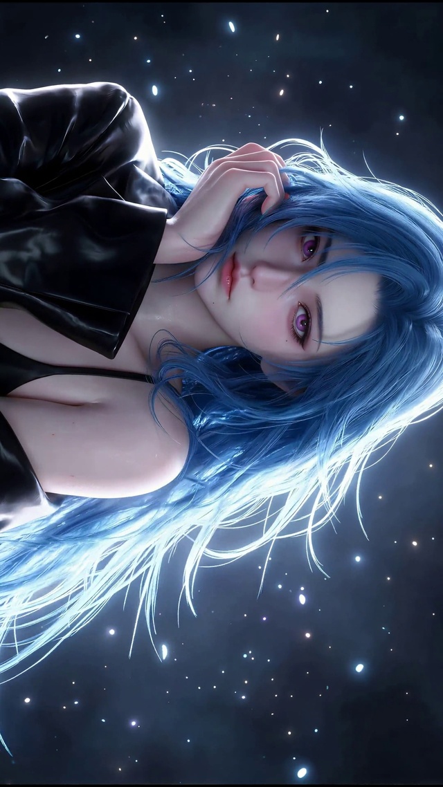 纯欲蓝发少女Jinx