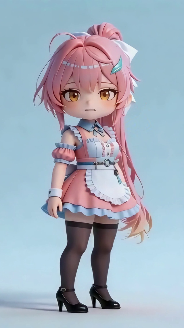 女仆爱弥斯-想偷看电脑