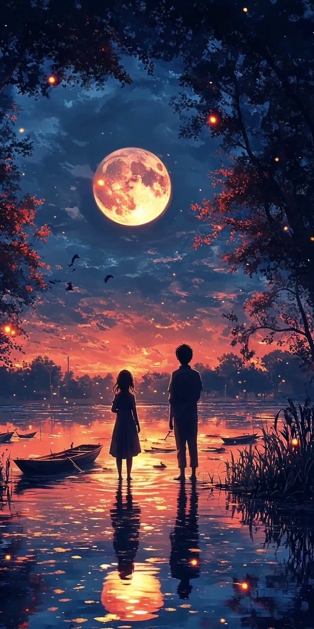 夏夜流萤