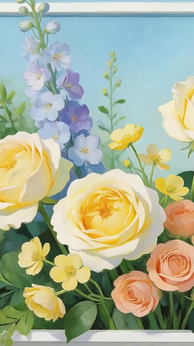 护眼花草树木