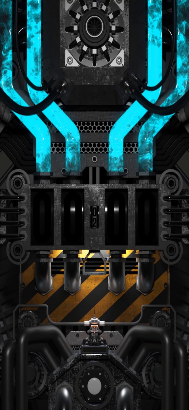 4K 机械蒸汽动效界面系列03