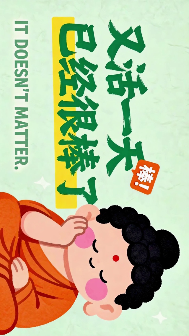 又活一天已经很棒了