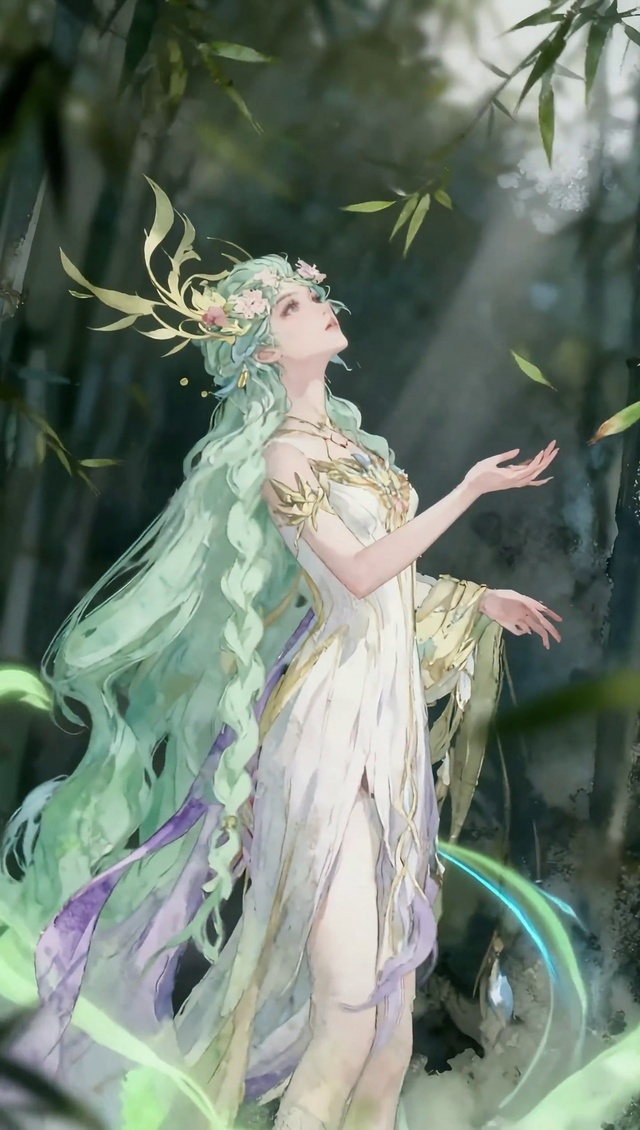 貂蝉竹林