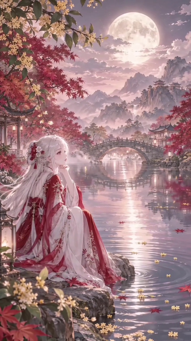 月浸秋江