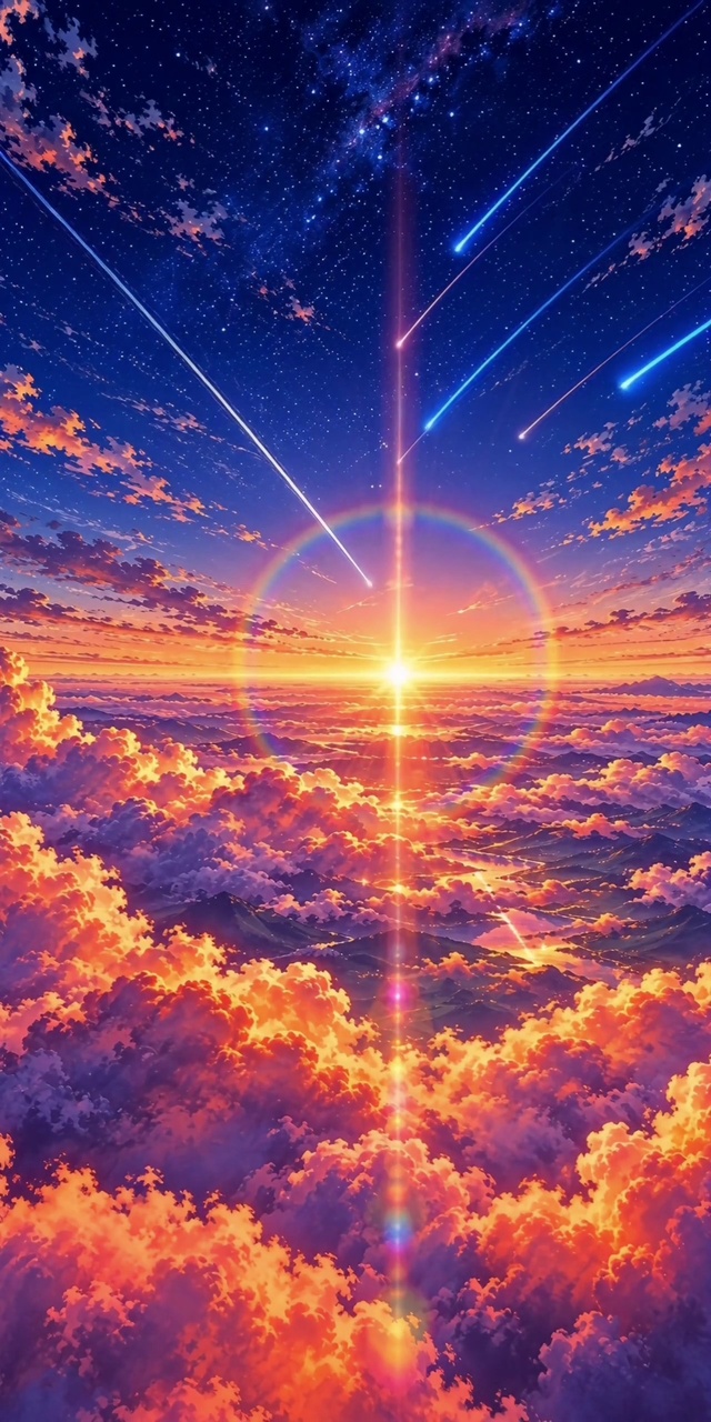 落日流星