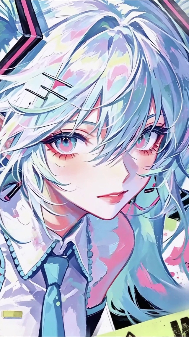 赛博涂鸦初音