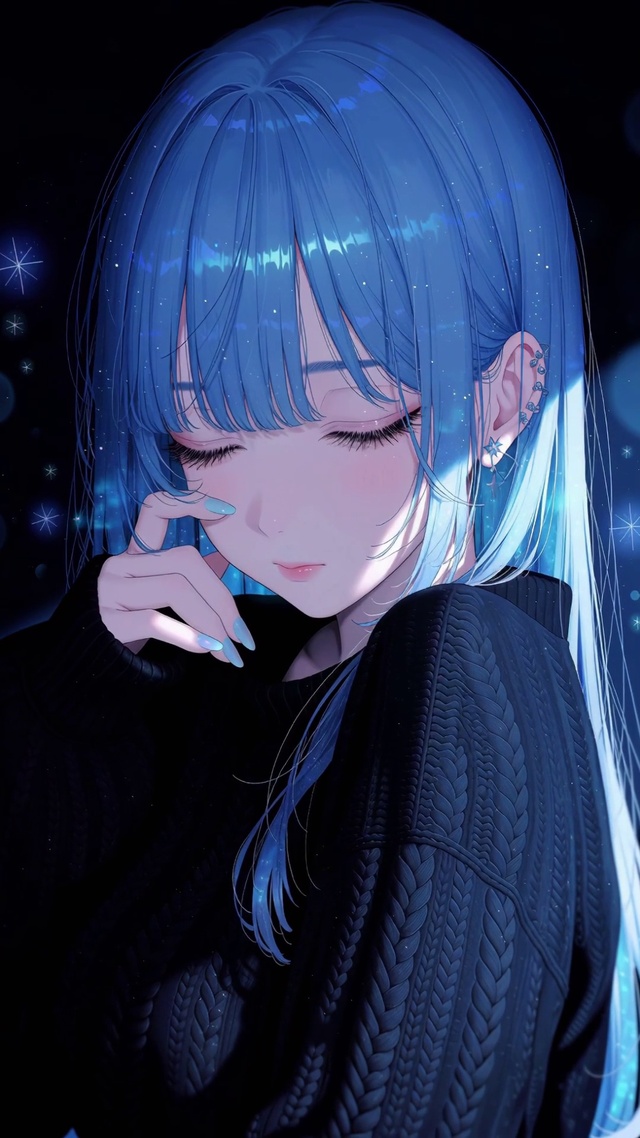 二次元治愈美女壁纸