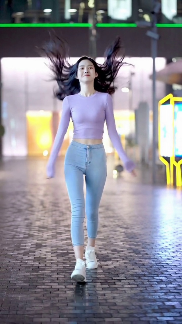 街拍美女