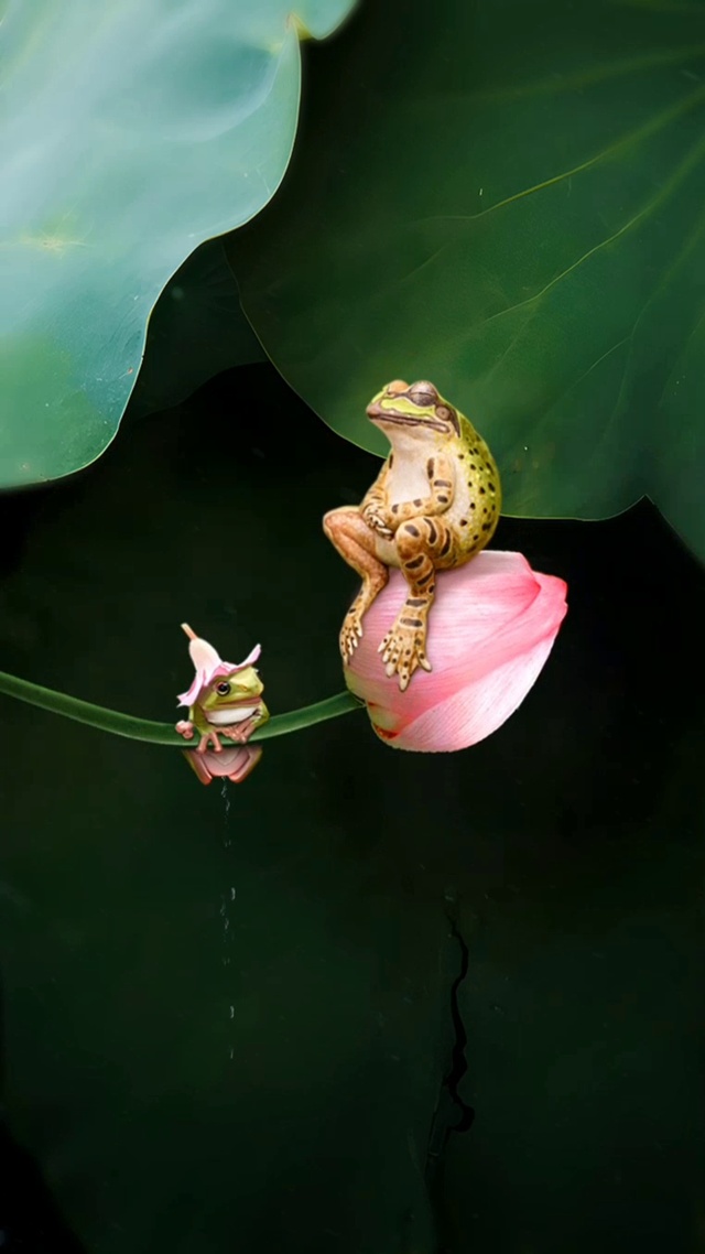 父子青蛙