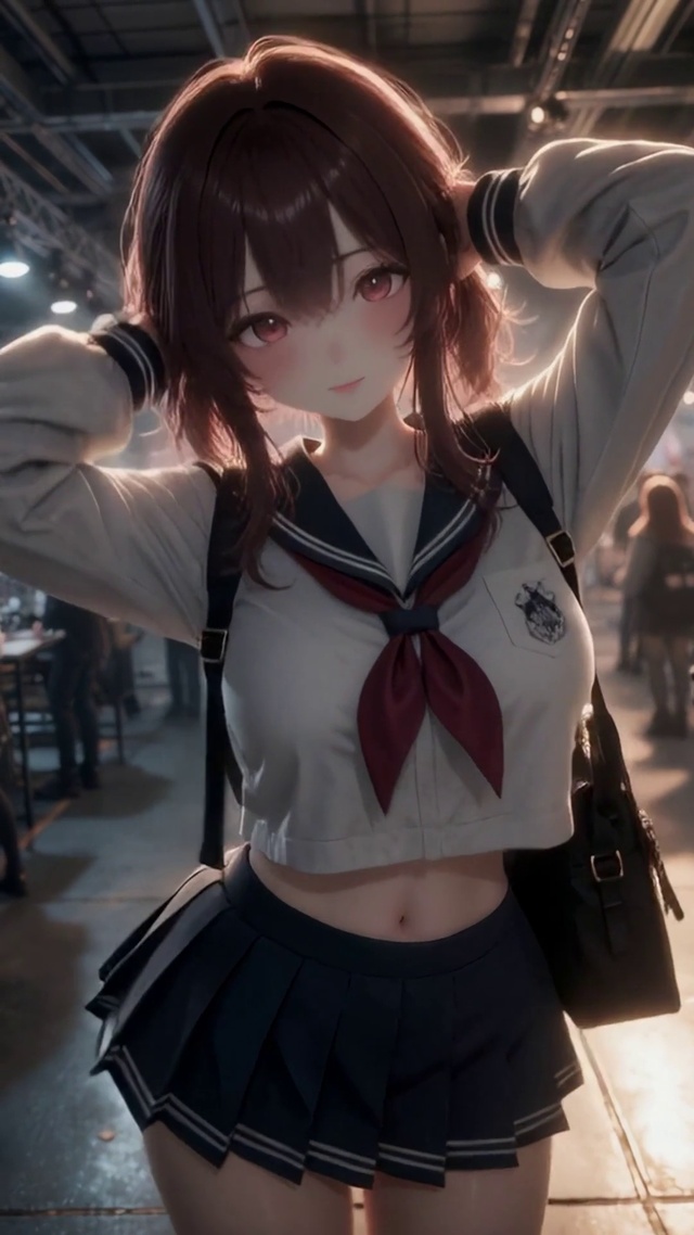 校园制服女孩