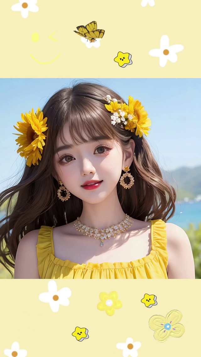 清纯可爱女生