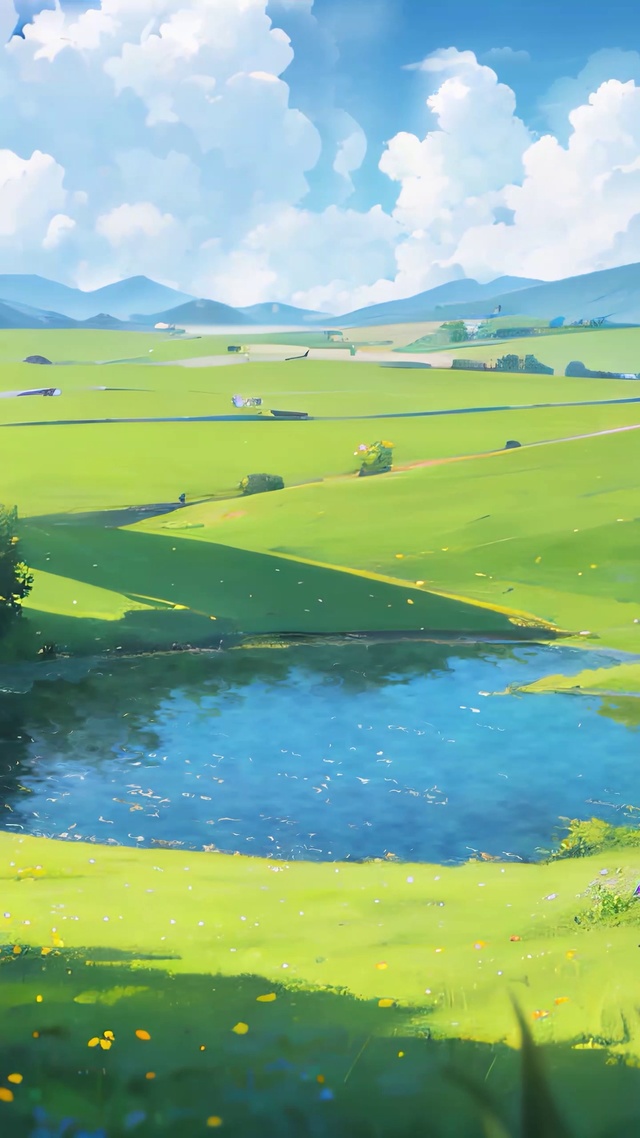 辽阔草原大地