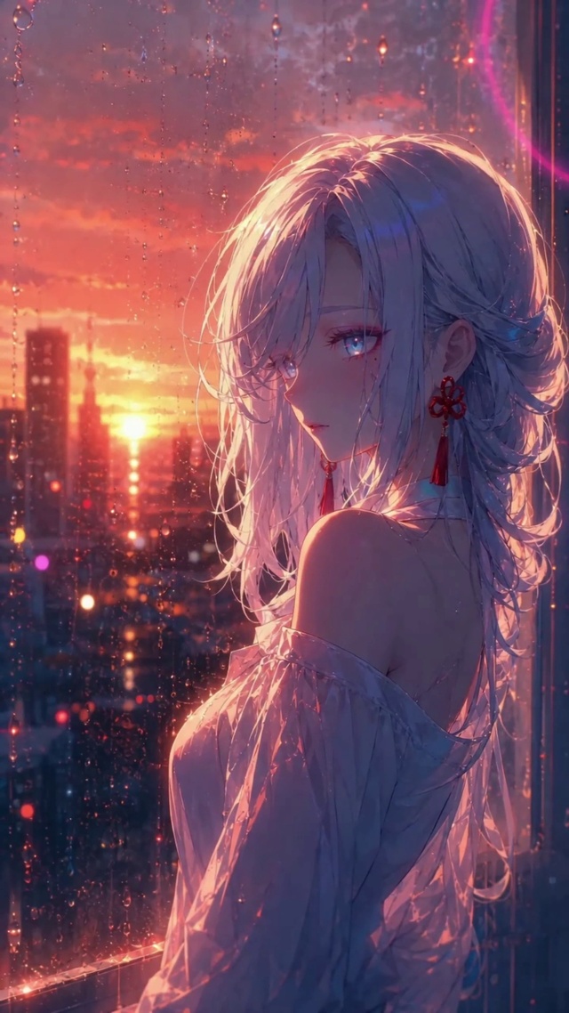 雨窗暮色