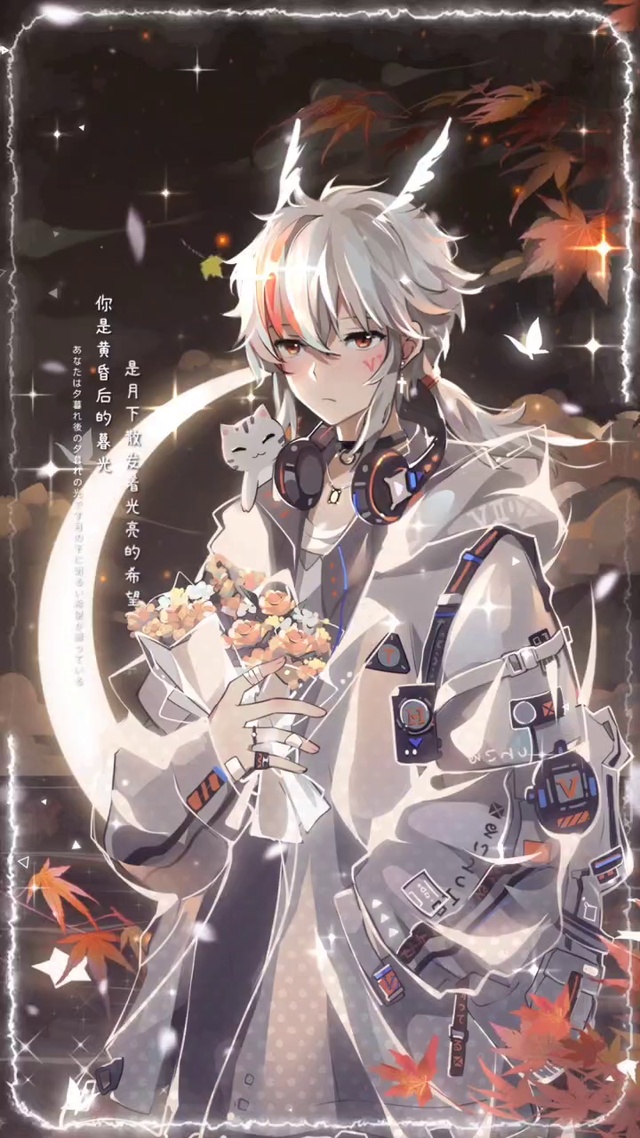 捧花少年