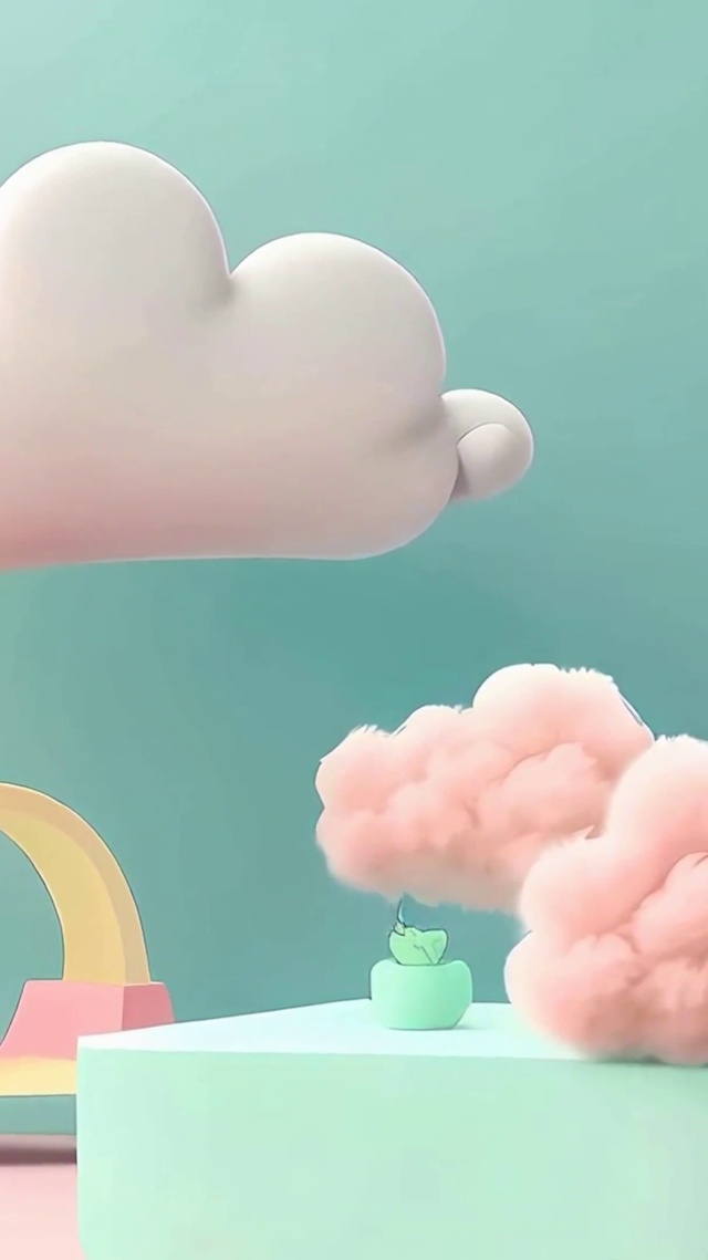 简约云朵