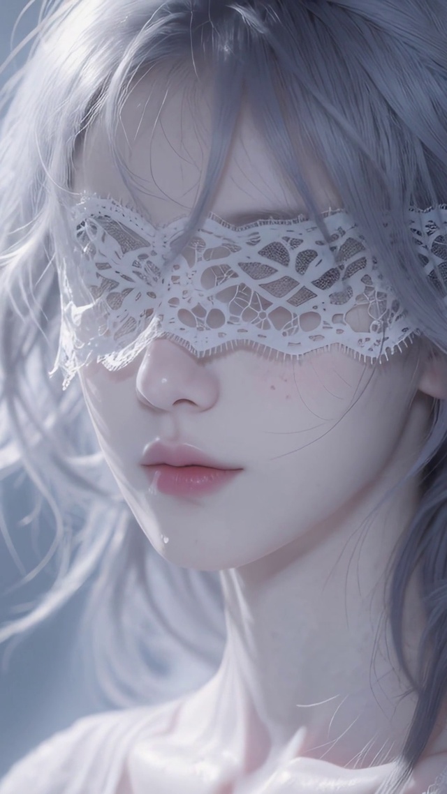 蒙眼女孩