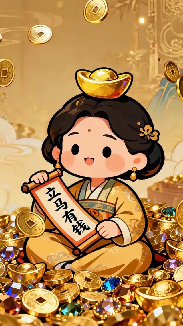 祝小富婆立马有钱