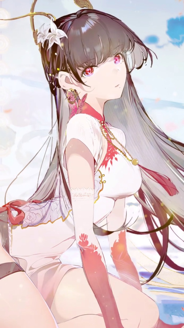 可爱性感旗袍美女3d动态