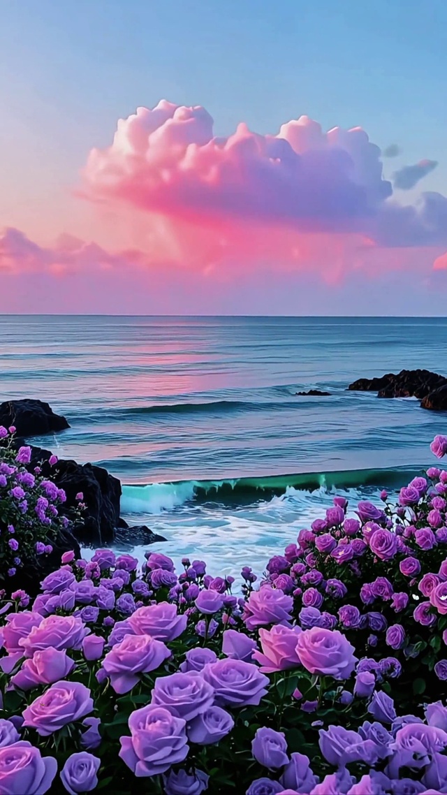 海边玫瑰