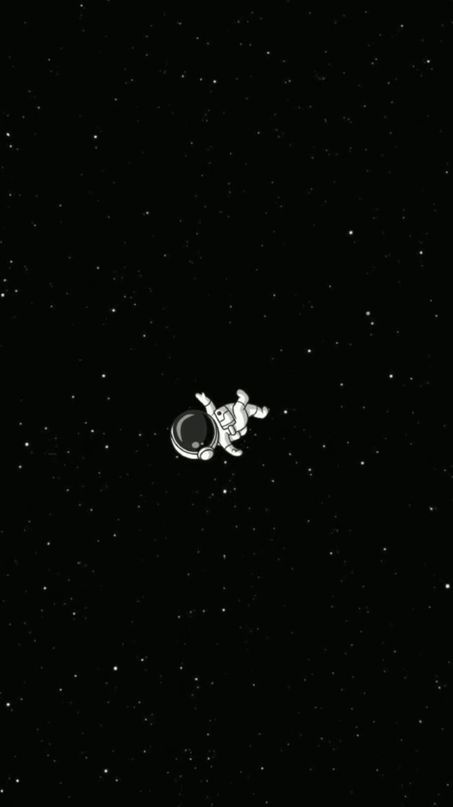 太空人宇宙漂浮