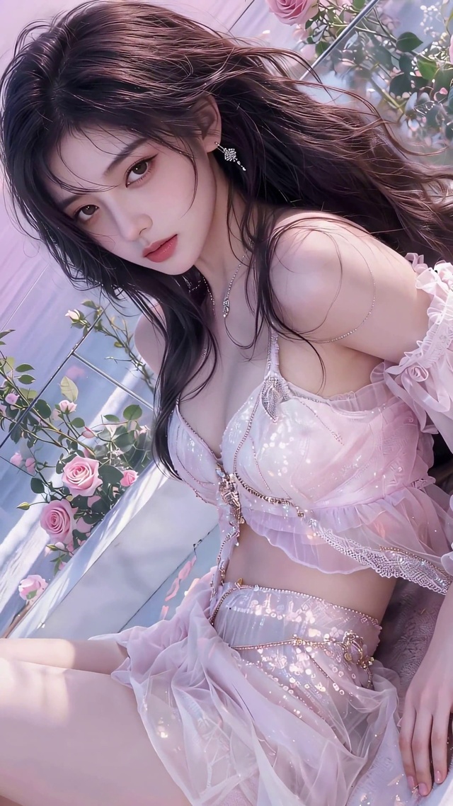 暮色玫瑰海岸