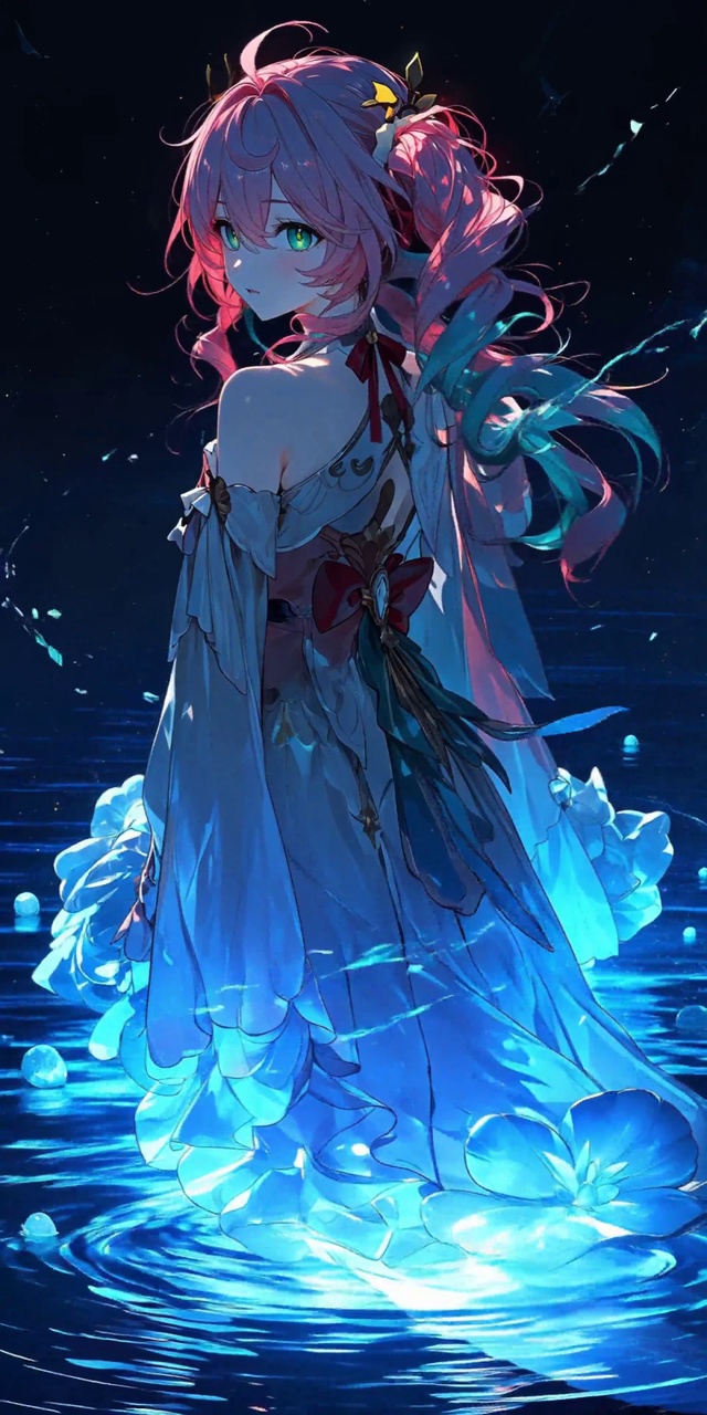 水影轻绕·风堇