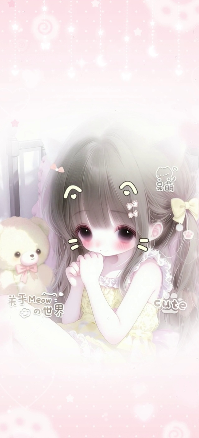 二次元可爱喵喵少女